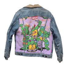 Charger l'image dans la galerie, Veste en jean / Tortues Ninja - Taille M