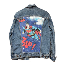 Charger l'image dans la galerie, Veste en jean / Superman - Taille M
