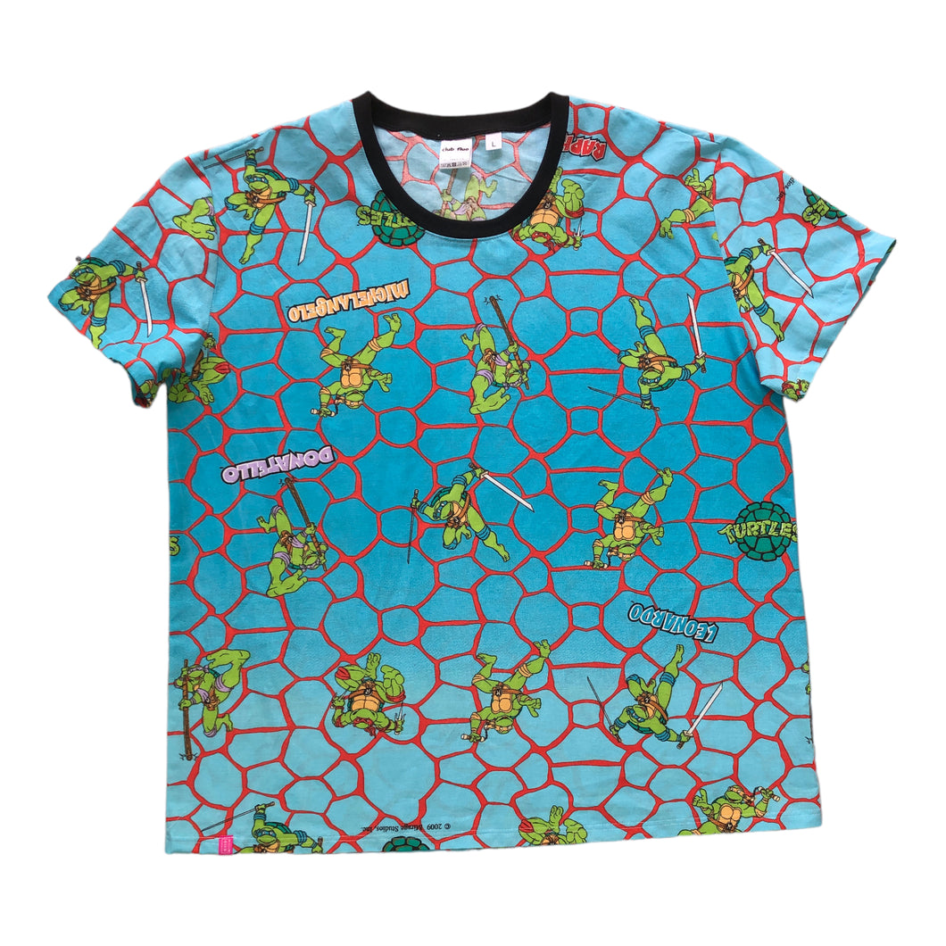 T-shirt Upcyclé Tortues Ninja / Taille L