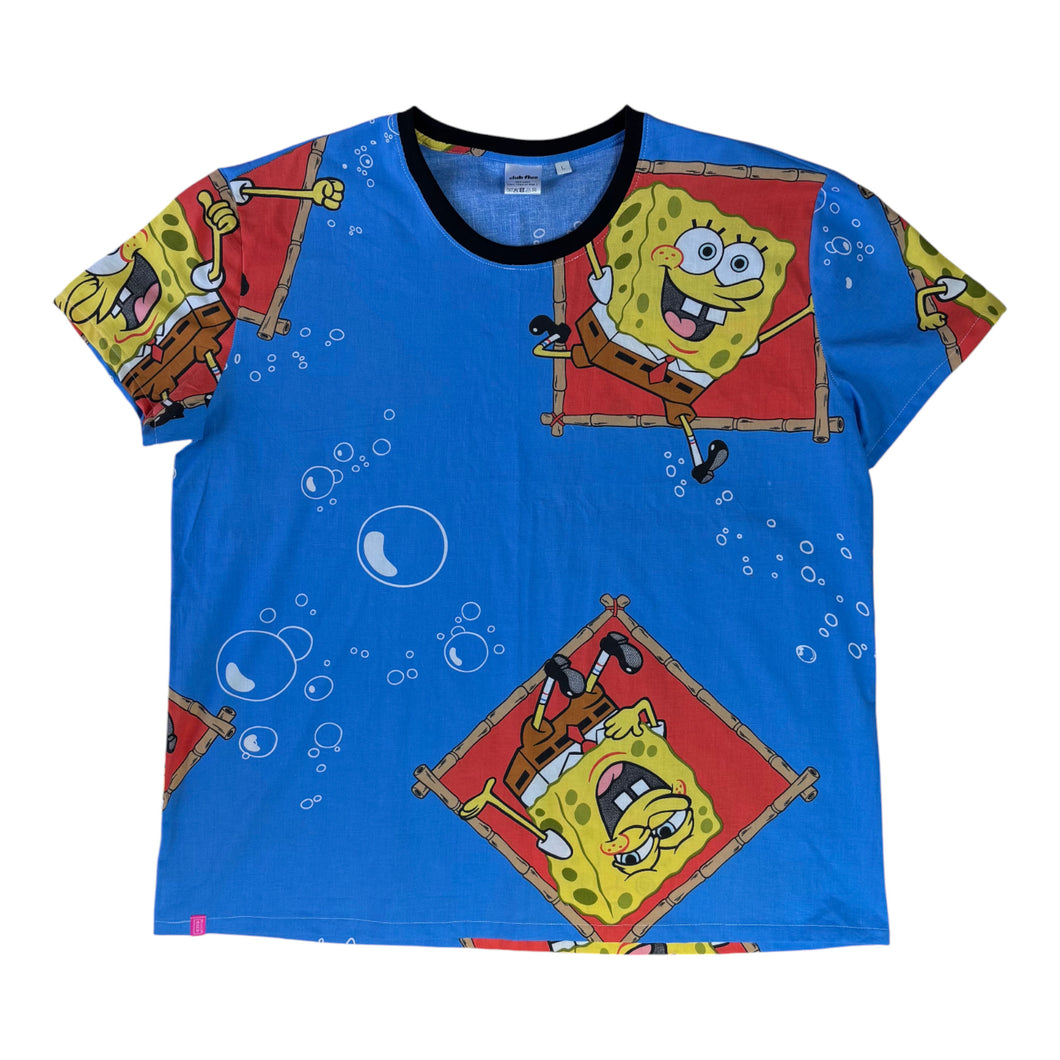 T-shirt Full Upcyclé / Bob l'Eponge / Taille L