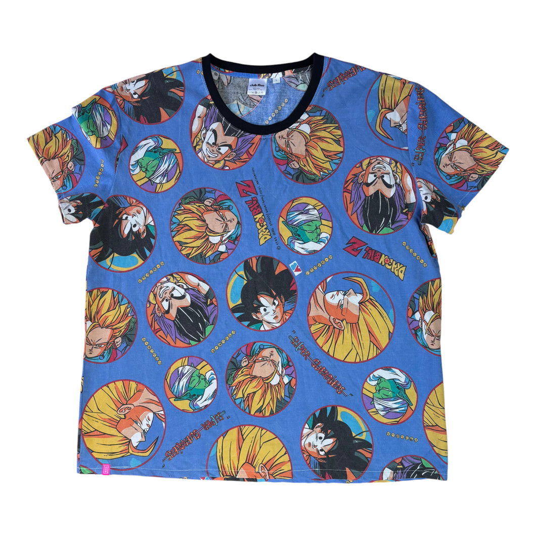 T-shirt Full Upcyclé / DBZ / Taille L