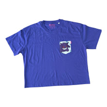 Charger l&#39;image dans la galerie, T-Shirt Poche Femme - Ectoplasma / Violet - Coton Bio / Taille XL
