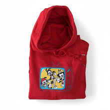 Charger l&#39;image dans la galerie, Hoodie TV Oversize - Animaniacs / Rouge / Taille XL
