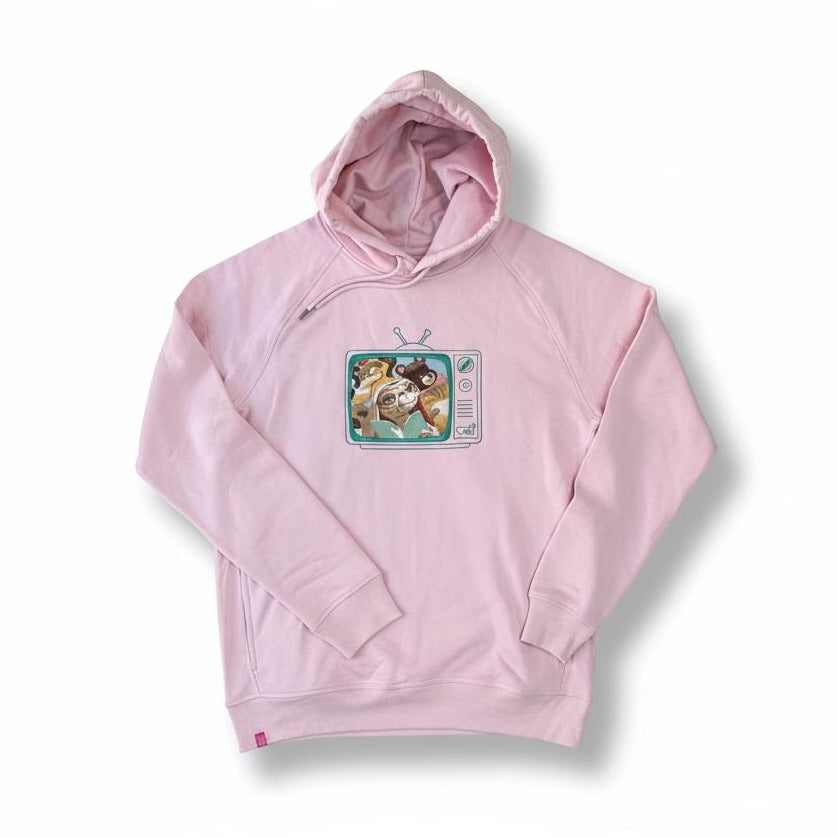 Hoodie TV - E.T. / Rose / Taille L
