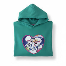 Charger l&#39;image dans la galerie, Hoodie Coeur - Diddl / Vert / Taille M
