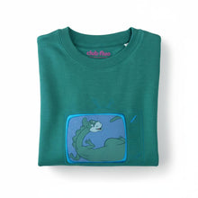 Charger l&#39;image dans la galerie, TV Sweat-shirt col rond &quot;Denver&quot; / Vert / Taille S
