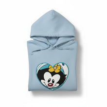 Charger l&#39;image dans la galerie, Hoodie Coeur - Animaniacs / Bleu / Taille S

