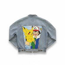 Charger l&#39;image dans la galerie, Veste en jean / Pokemon - Taille XL
