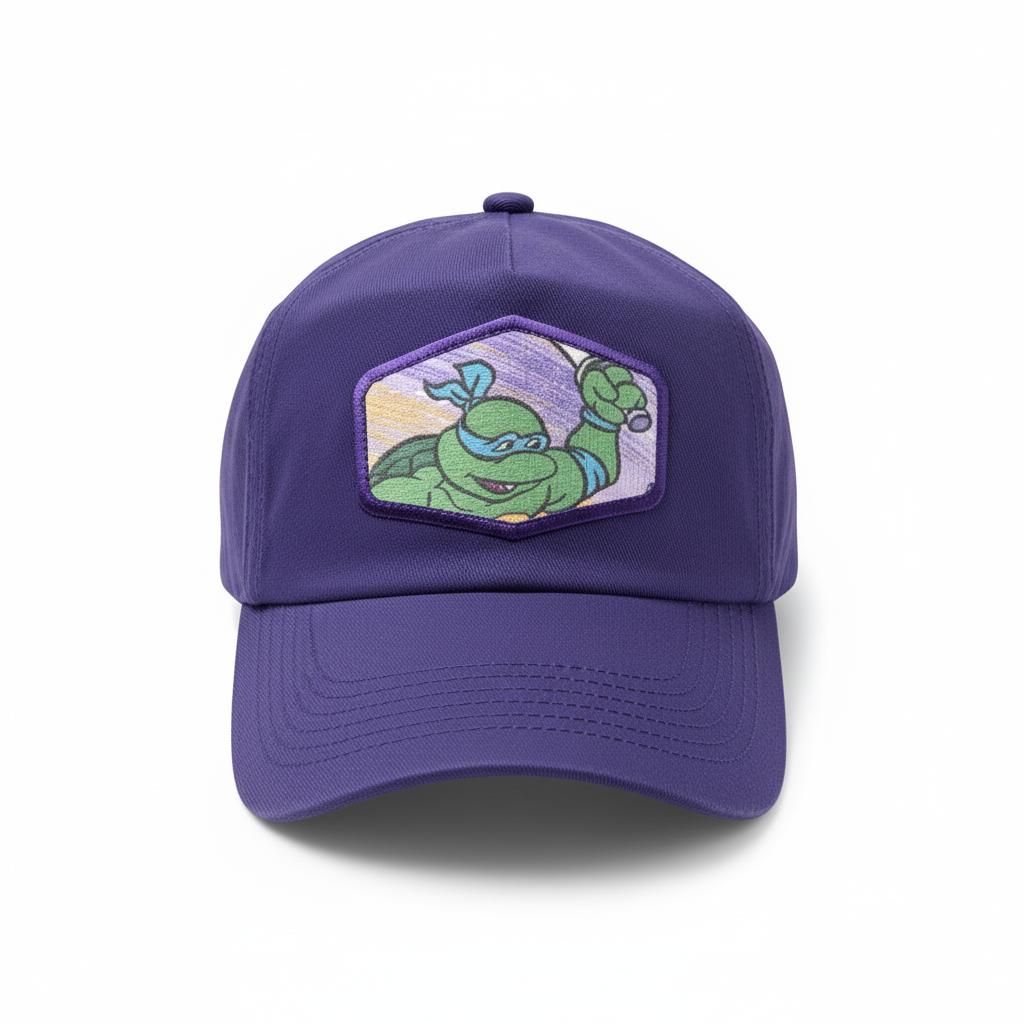 Casquette TMNT / Custo upcyclée / Violet