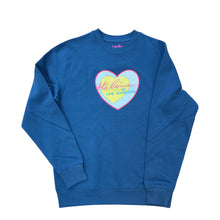 Charger l'image dans la galerie, Sweat Coeur - Hélène et les Garçons / Bleu / Taille S

