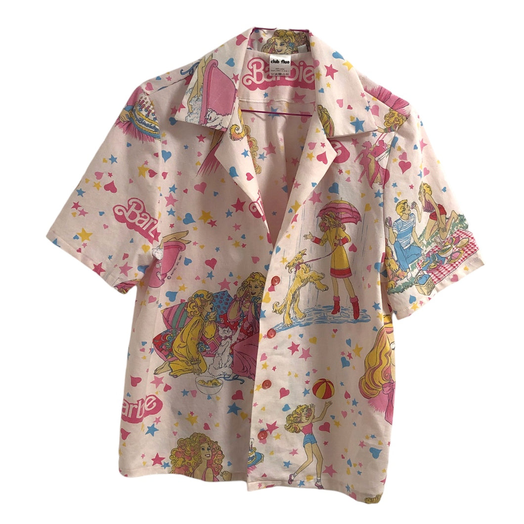 Chemise Upcyclée Barbie/ Taille M